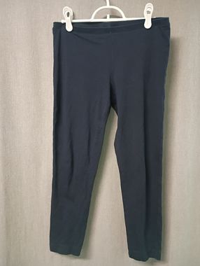 HUE Midnight Blue Cotton Leggings Capris
